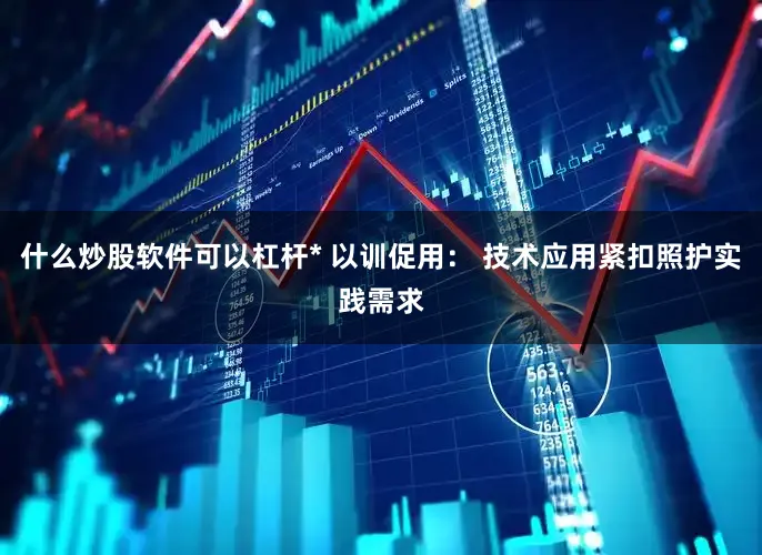 什么炒股软件可以杠杆* 以训促用： 技术应用紧扣照护实践需求